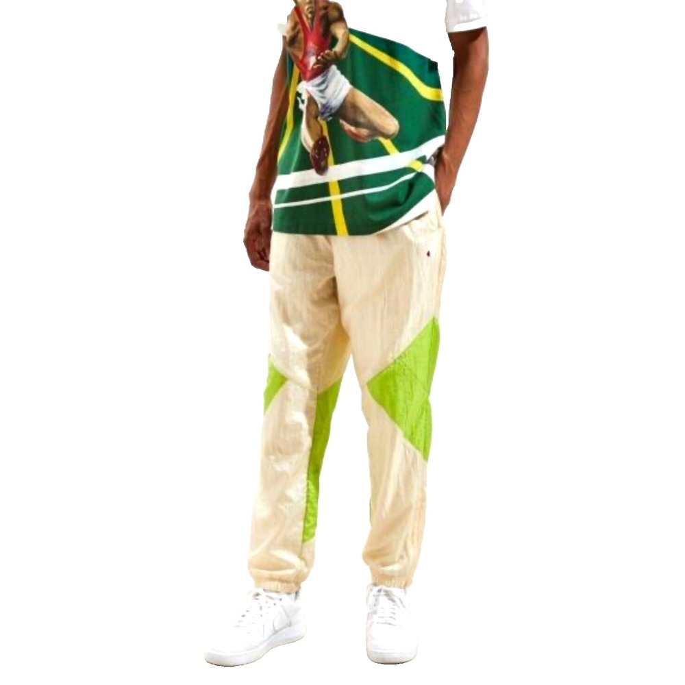 Champion Jogger Mens XL Green Colorblock Windbreaker Running